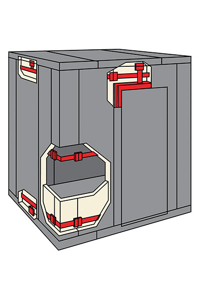 BallyRefrigeratedBoxes nafem product Cut away speed locstructural door frame LR