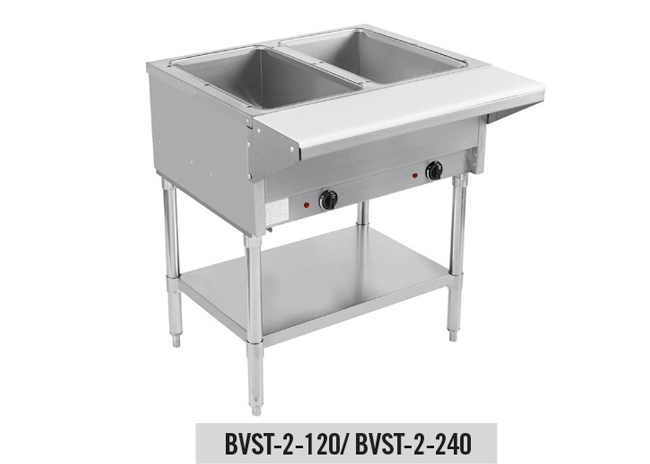 Dry Well Steam Tables
